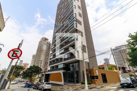 Fachada de kitnet/studio à venda com 1 quarto, 22m² em Jardim das Acácias, São Paulo