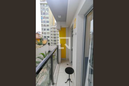 Varanda da Sala de apartamento para alugar com 1 quarto, 45m² em Centro, Rio de Janeiro