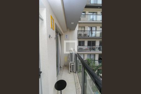 Varanda da Sala de apartamento para alugar com 1 quarto, 45m² em Centro, Rio de Janeiro