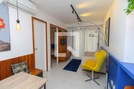 Sala de apartamento para alugar com 1 quarto, 45m² em Centro, Rio de Janeiro