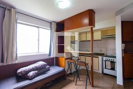 Sala de apartamento à venda com 1 quarto, 35m² em Consolação, São Paulo