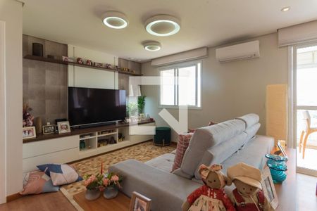 Sala de apartamento à venda com 3 quartos, 129m² em Parque Prado, Campinas