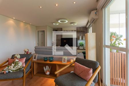 Sala de apartamento à venda com 3 quartos, 129m² em Parque Prado, Campinas