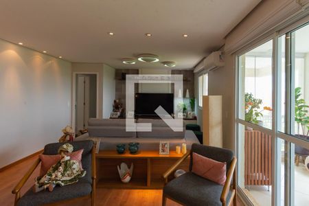 Sala de apartamento à venda com 3 quartos, 129m² em Parque Prado, Campinas