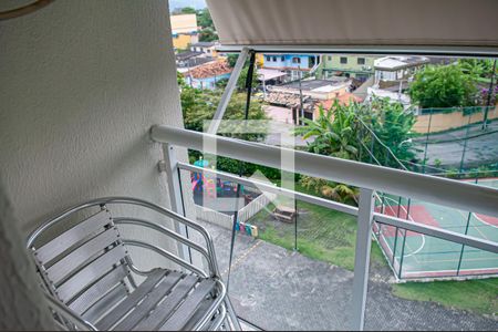 varanda de apartamento para alugar com 2 quartos, 58m² em Pechincha, Rio de Janeiro