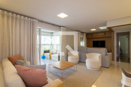 Sala de apartamento para alugar com 3 quartos, 131m² em Fazenda São Quirino, Campinas