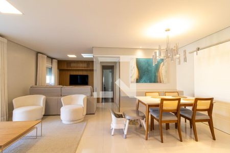 Sala de apartamento para alugar com 3 quartos, 131m² em Fazenda São Quirino, Campinas