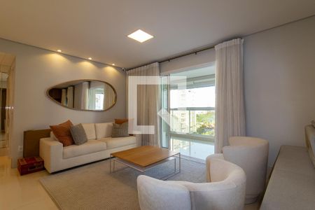 Sala de apartamento para alugar com 3 quartos, 131m² em Fazenda São Quirino, Campinas