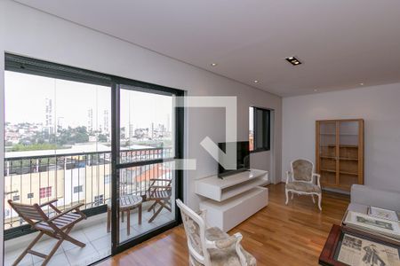 Sala de apartamento para alugar com 2 quartos, 82m² em Jardim Aeroporto, São Paulo