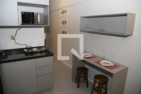 Studio à venda com 30m², 1 quarto e sem vagaCozinha