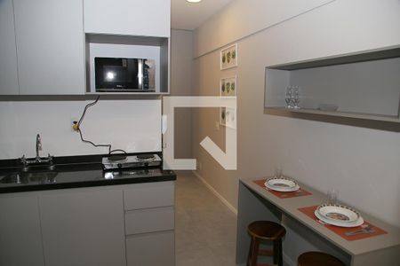 Studio à venda com 30m², 1 quarto e sem vagaCozinha