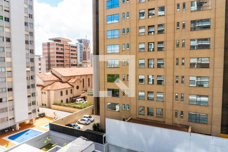 Vista da Suíte de apartamento para alugar com 1 quarto, 46m² em Vila Clementino, São Paulo