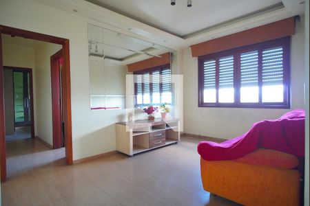 Sala  de apartamento à venda com 2 quartos, 70m² em Navegantes, Porto Alegre