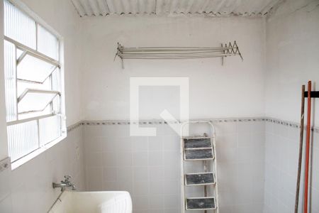 Área de Serviço de casa para alugar com 1 quarto, 40m² em Nova Gerty, São Caetano do Sul
