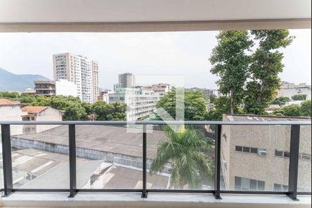 Varanda da Sala - Vista  de apartamento à venda com 2 quartos, 80m² em Maracanã, Rio de Janeiro