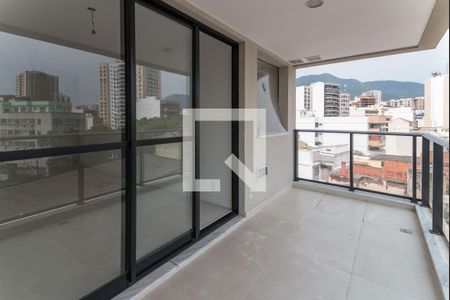 Varanda da Sala de apartamento à venda com 2 quartos, 80m² em Maracanã, Rio de Janeiro