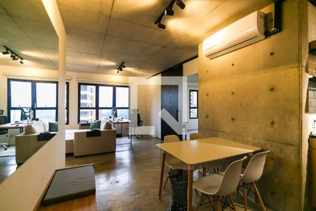 Sala de apartamento à venda com 1 quarto, 70m² em Vila Suzana, São Paulo