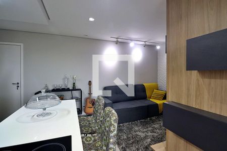 Sala de apartamento para alugar com 2 quartos, 64m² em Vila Curuçá, Santo André
