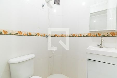 Banheiro de kitnet/studio à venda com 1 quarto, 25m² em Jabaquara, São Paulo