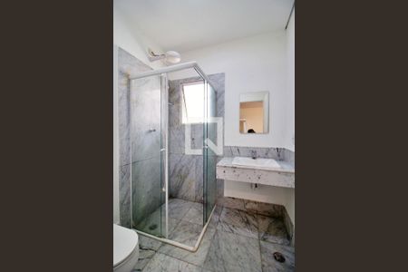 Banheiro do Studio de kitnet/studio para alugar com 1 quarto, 25m² em Parque das Nações, Santo André