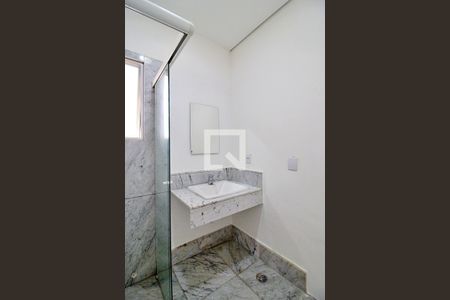 Banheiro do Studio de kitnet/studio para alugar com 1 quarto, 25m² em Parque das Nações, Santo André