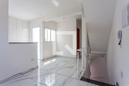 Sala de casa à venda com 2 quartos, 81m² em Vila Helena, Santo André