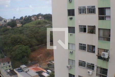 Sala de apartamento para alugar com 1 quarto, 46m² em Pechincha, Rio de Janeiro