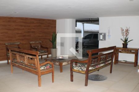 Apartamento para alugar com 46m², 1 quarto e 1 vagaHall social