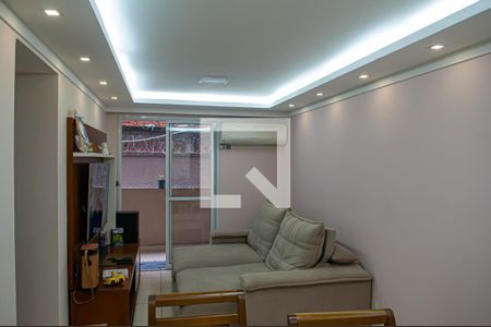 sala de apartamento à venda com 3 quartos, 93m² em Taquara, Rio de Janeiro