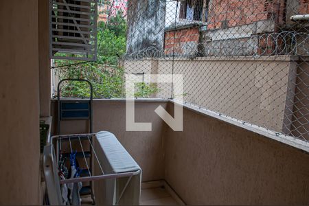 varanda de apartamento à venda com 3 quartos, 93m² em Taquara, Rio de Janeiro