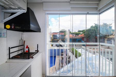 Varanda Gourmet de apartamento à venda com 2 quartos, 66m² em Santa Paula, São Caetano do Sul
