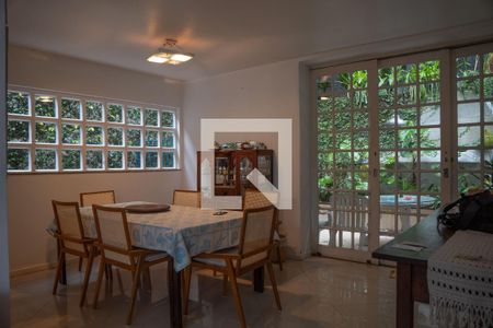 Sala de Jantar de casa à venda com 6 quartos, 330m² em Laranjeiras, Rio de Janeiro