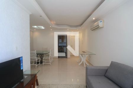 Sala de apartamento para alugar com 4 quartos, 125m² em Vila Luis Antônio, Guarujá
