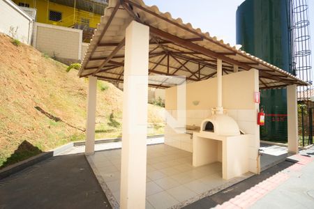Área comum - Churrasqueira de apartamento para alugar com 2 quartos, 48m² em Milionários (barreiro), Belo Horizonte
