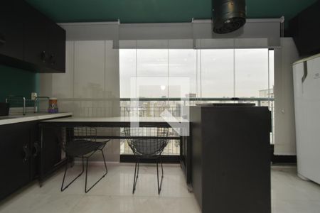 Studio para alugar com 35m², 1 quarto e 1 vagaCozinha/Varanda