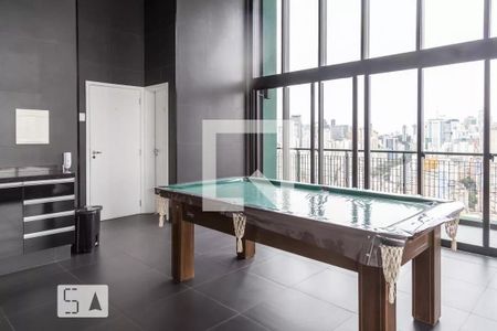 Studio para alugar com 35m², 1 quarto e 1 vaga Studio para alugar com 35m², 1 quarto e 1 vagaÁrea comum - Salão de jogos