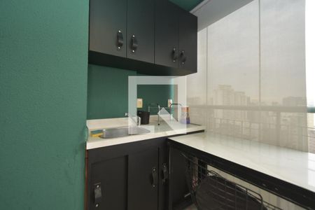 Studio para alugar com 35m², 1 quarto e 1 vagaCozinha/Varanda
