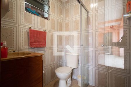 Casa à venda com 200m², 4 quartos e 5 vagasBanheiro da churrasqueira