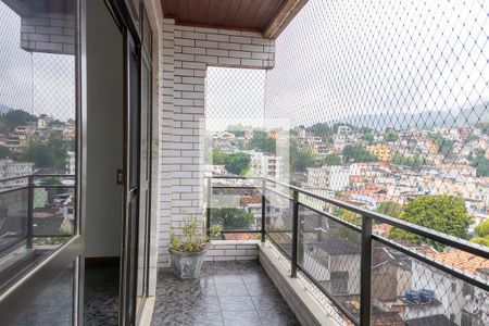 Varanda da Sala de apartamento à venda com 4 quartos, 132m² em Engenho de Dentro, Rio de Janeiro