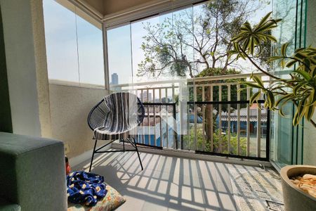 Varanda de apartamento à venda com 2 quartos, 58m² em Baeta Neves, São Bernardo do Campo