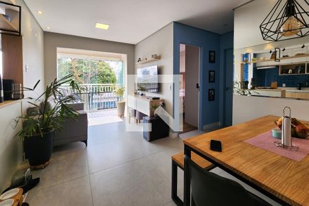 Sala de apartamento à venda com 2 quartos, 58m² em Baeta Neves, São Bernardo do Campo