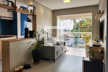 Sala de apartamento à venda com 2 quartos, 58m² em Baeta Neves, São Bernardo do Campo