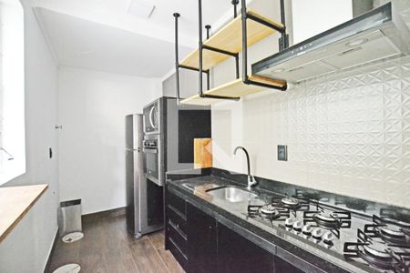 Cozinha de apartamento à venda com 1 quarto, 41m² em Camaquã, Porto Alegre