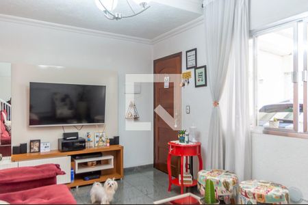 Sala de casa para alugar com 2 quartos, 130m² em Demarchi, São Bernardo do Campo
