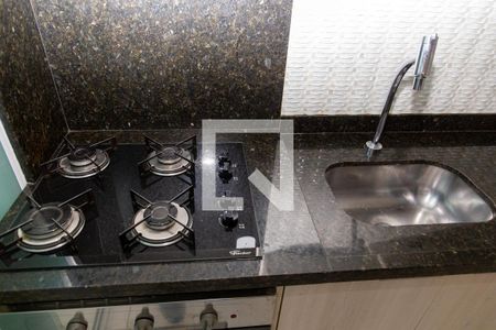 Apartamento para alugar com 42m², 2 quartos e 1 vagaDetalhe cozinha