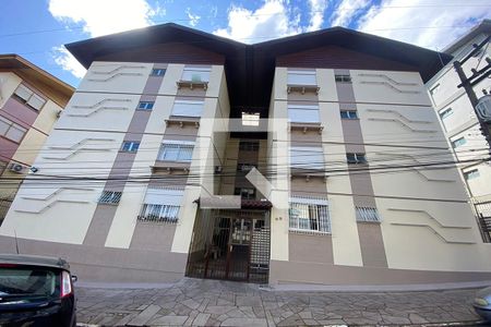 Fachada do Condomínio de apartamento para alugar com 2 quartos, 80m² em Ouro Branco, Novo Hamburgo