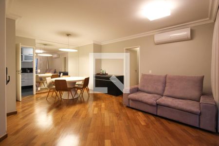 Sala de apartamento à venda com 3 quartos, 107m² em Indianópolis, São Paulo