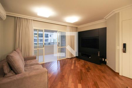 Sala de apartamento à venda com 3 quartos, 107m² em Indianópolis, São Paulo