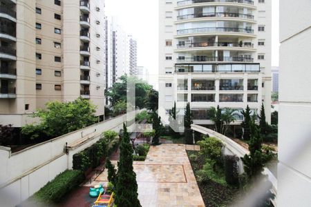 Vista  de apartamento à venda com 3 quartos, 107m² em Indianópolis, São Paulo