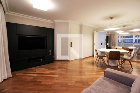 Sala de apartamento à venda com 3 quartos, 107m² em Indianópolis, São Paulo